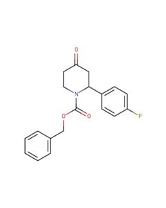 Astatech BENZYL 2-(4-FLUOROPHENYL)-4-OXOPIPERIDINE-1-CARBOXYLATE; 1G; Purity 95%; MDL-MFCD22682322
